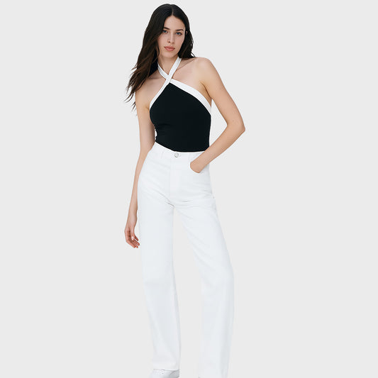 Body cruzado en cuello