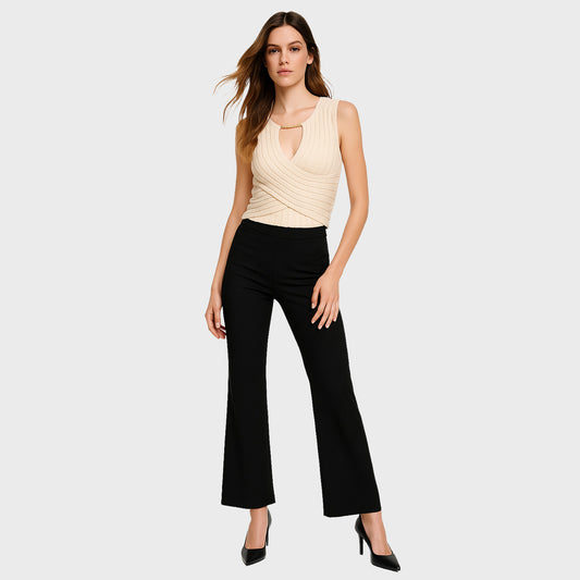 Blusa corta cruzada