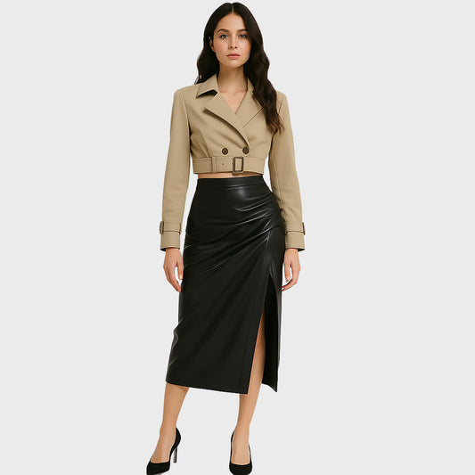 Chaqueta beige