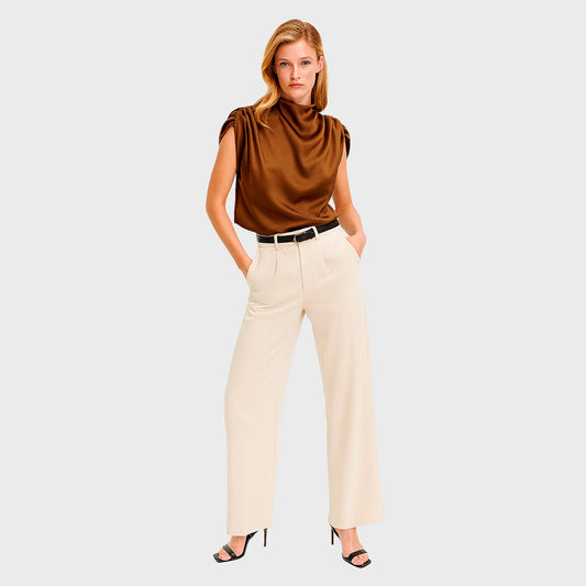 Blusa marron