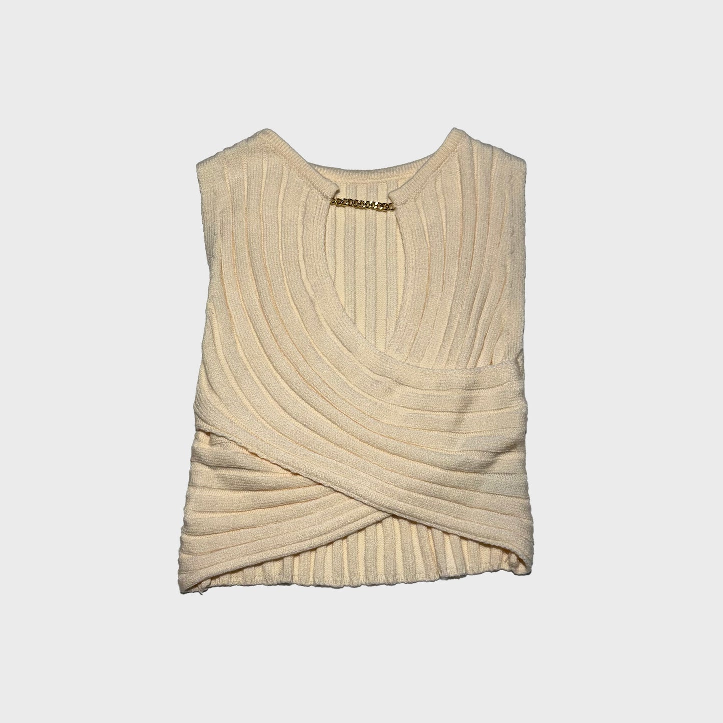 Blusa corta cruzada