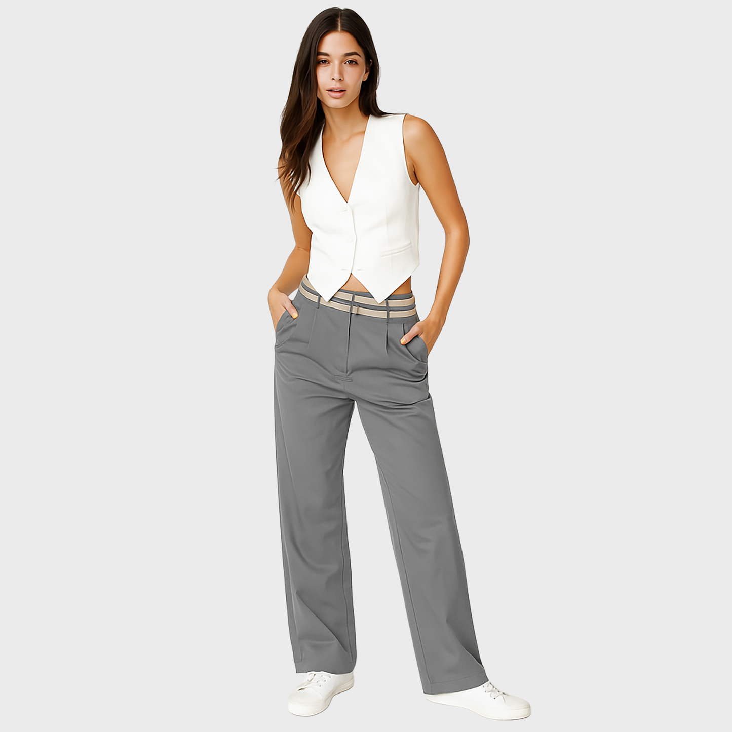 Pantalon gris