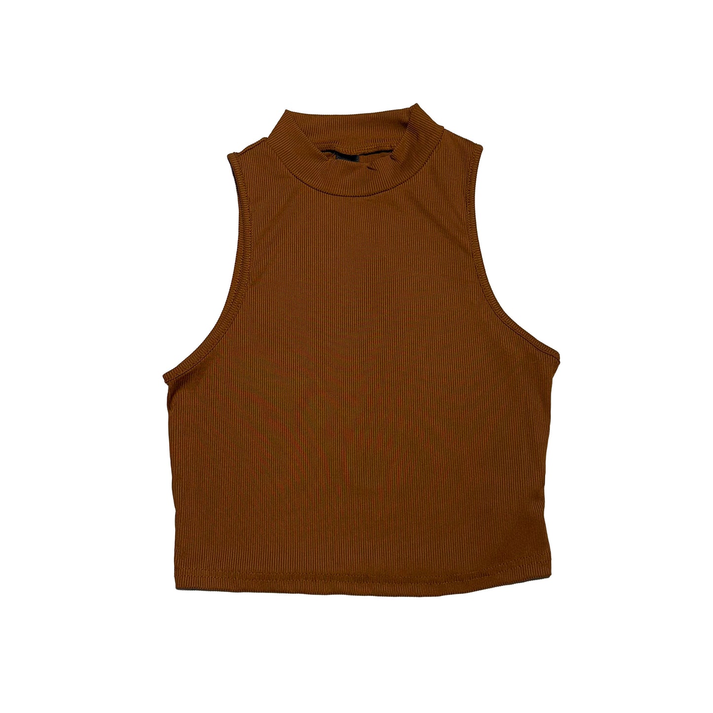 Top marron casual